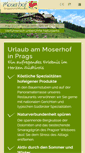 Mobile Screenshot of moserhof-prags.com